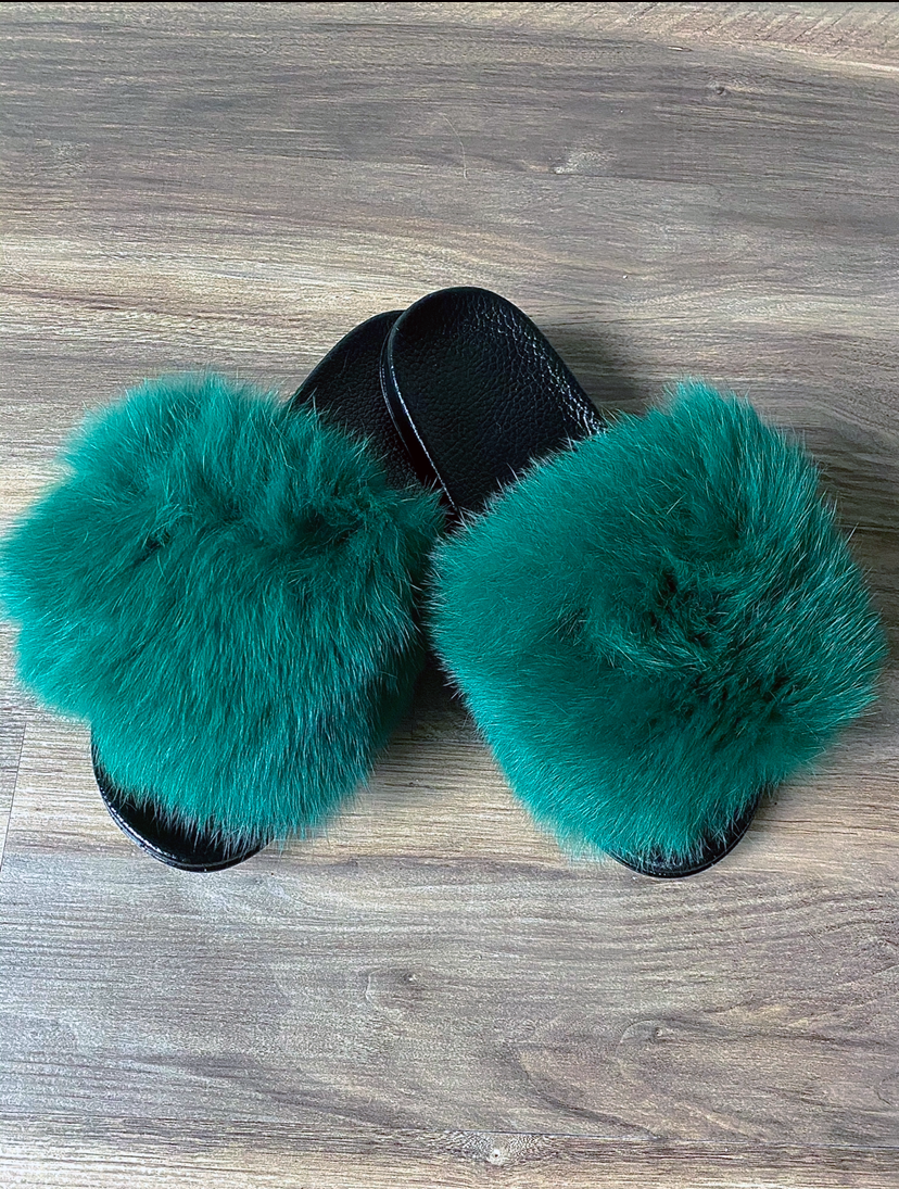 Slides -Emerald Green {Order Size Up}