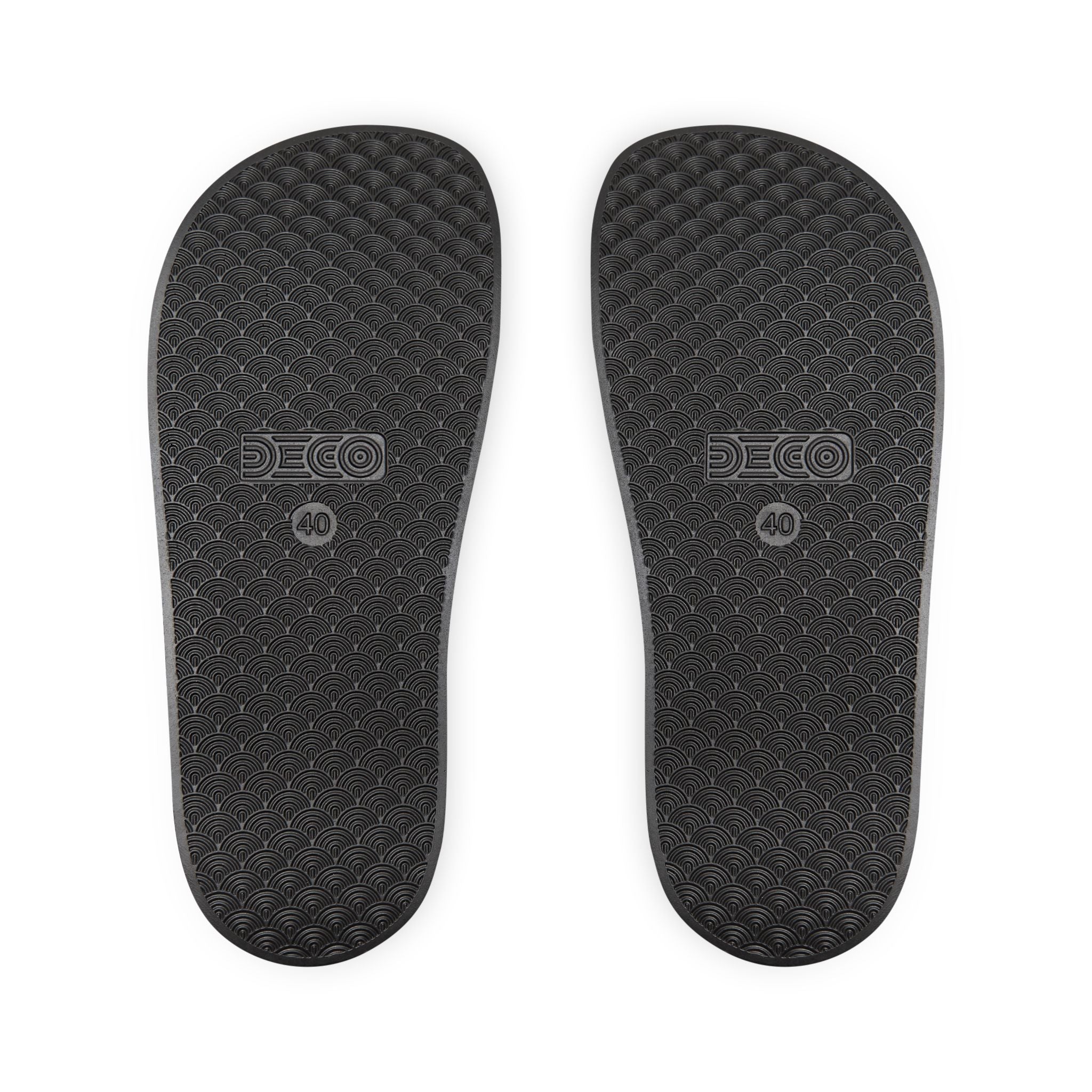 Men's Slide Sandals — HDMX Logo Removable-Strap Pool & Casual Slides