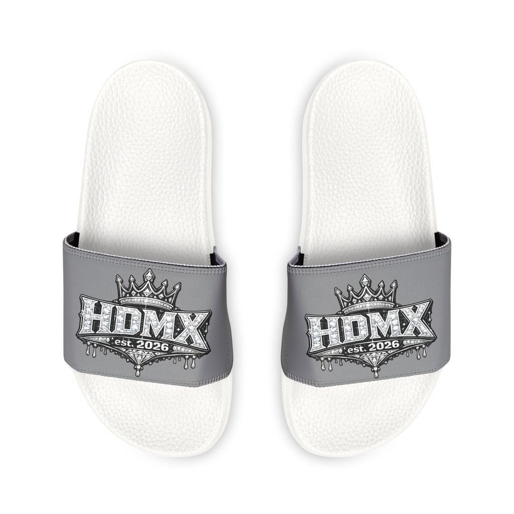 Men's Slide Sandals — HDMX Logo Removable-Strap Pool & Casual Slides