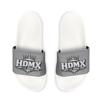 Men's Slide Sandals — HDMX Logo Removable-Strap Pool & Casual Slides