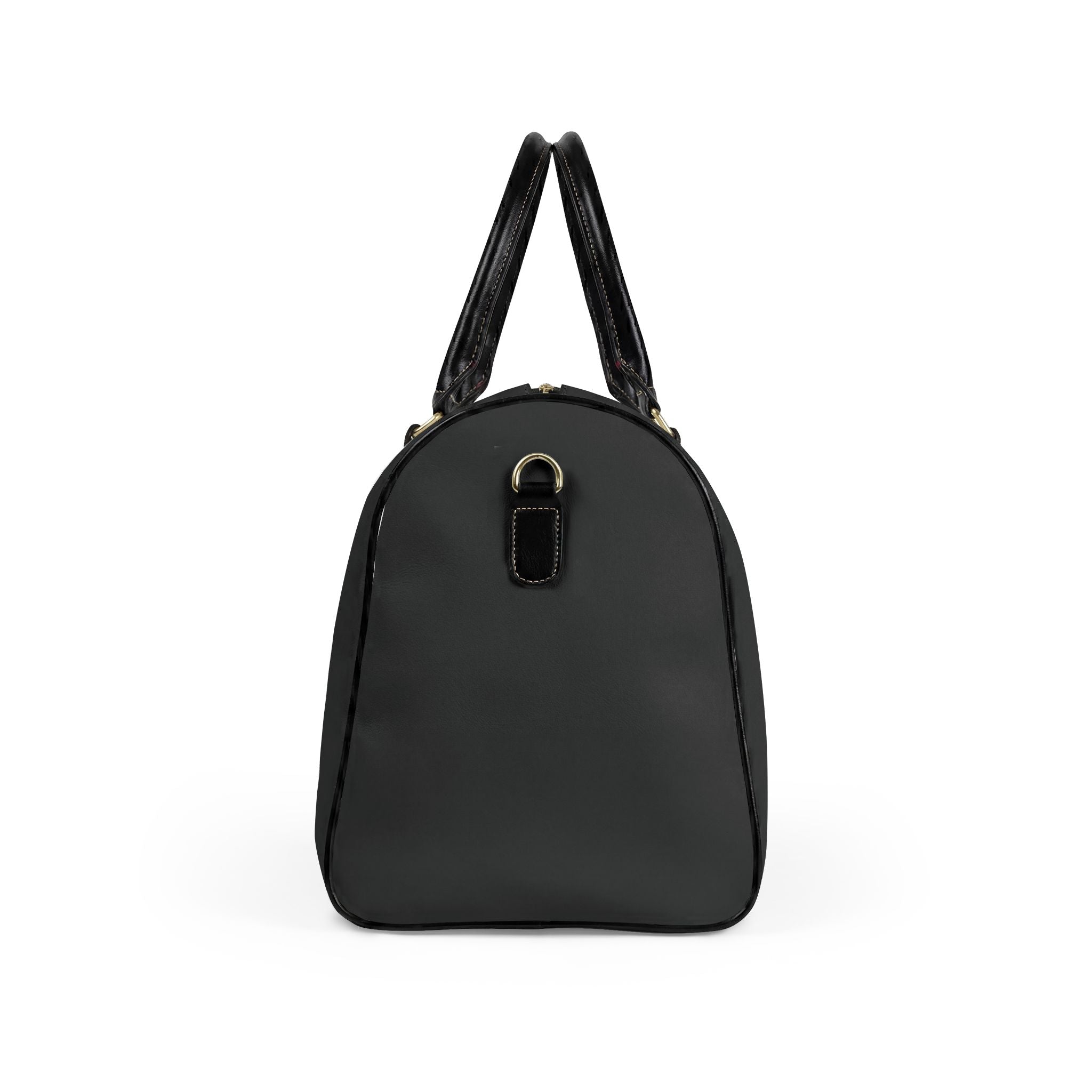 Faux Leather Travel Bag