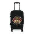 Suitcase — 'HDMX' Crown & Roses Carry-On Luggage
