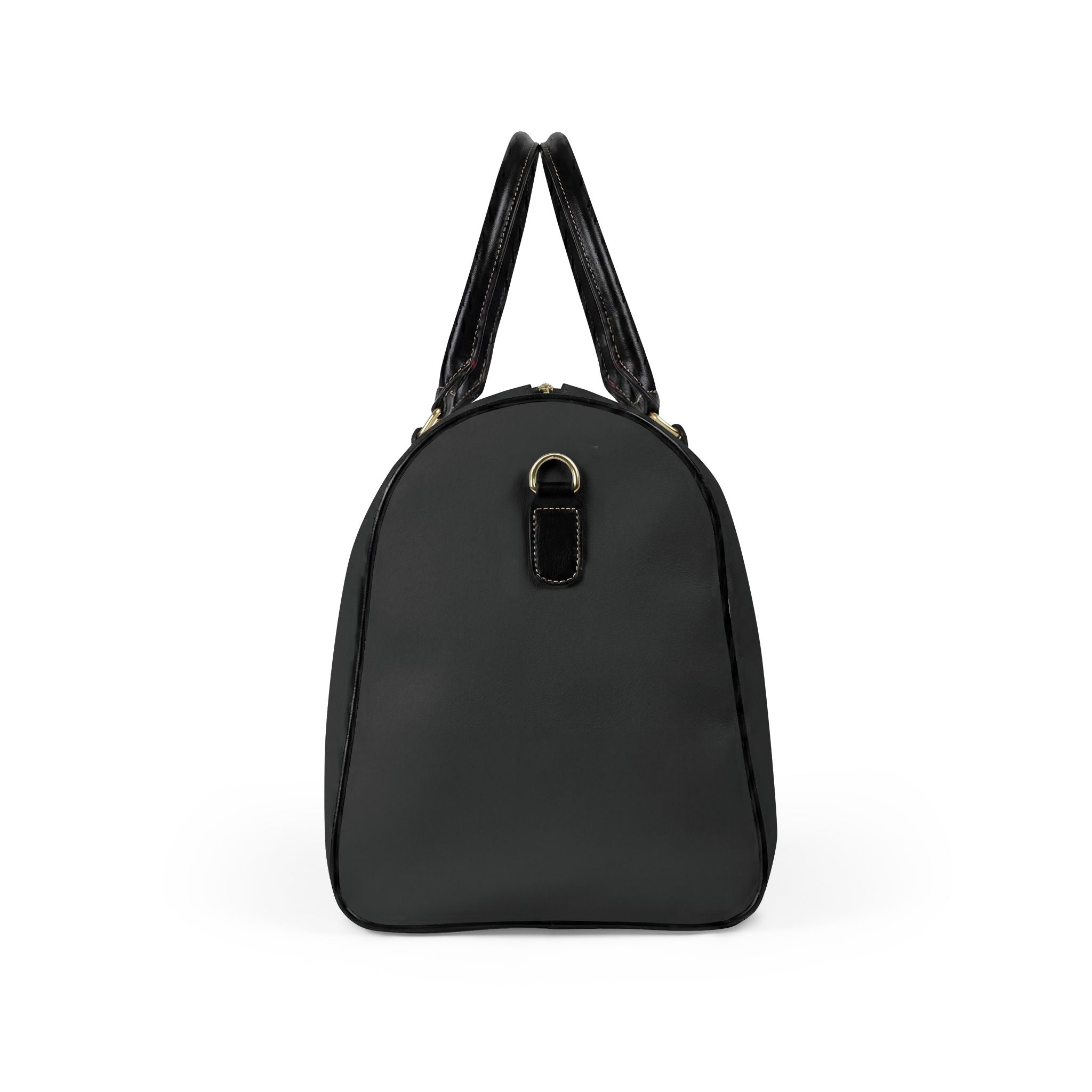 Faux Leather Travel Bag