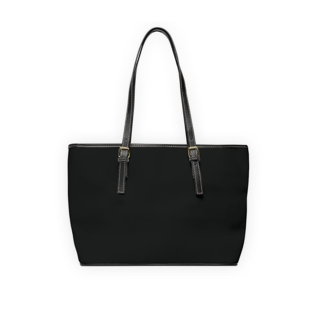 HDMX Gold logo Leather Shoulder Bag