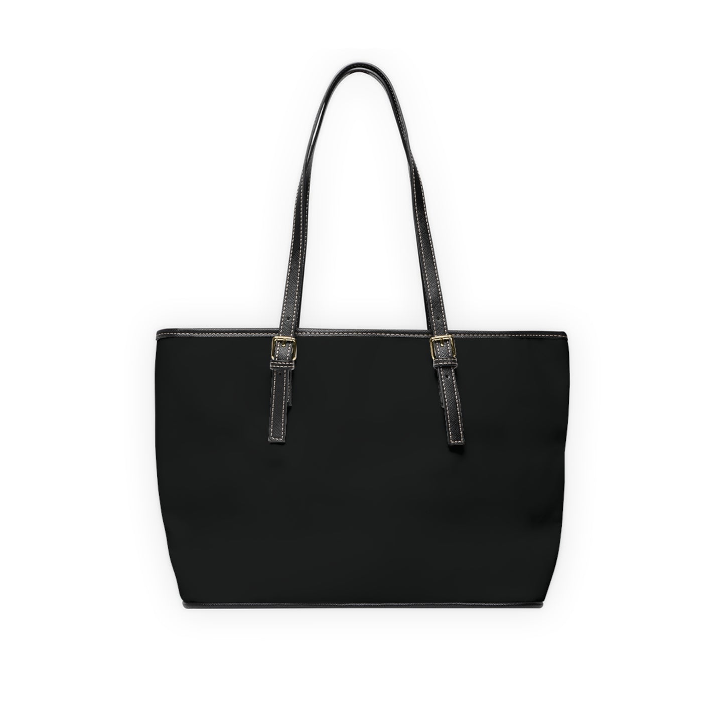 HDMX Gold logo Leather Shoulder Bag