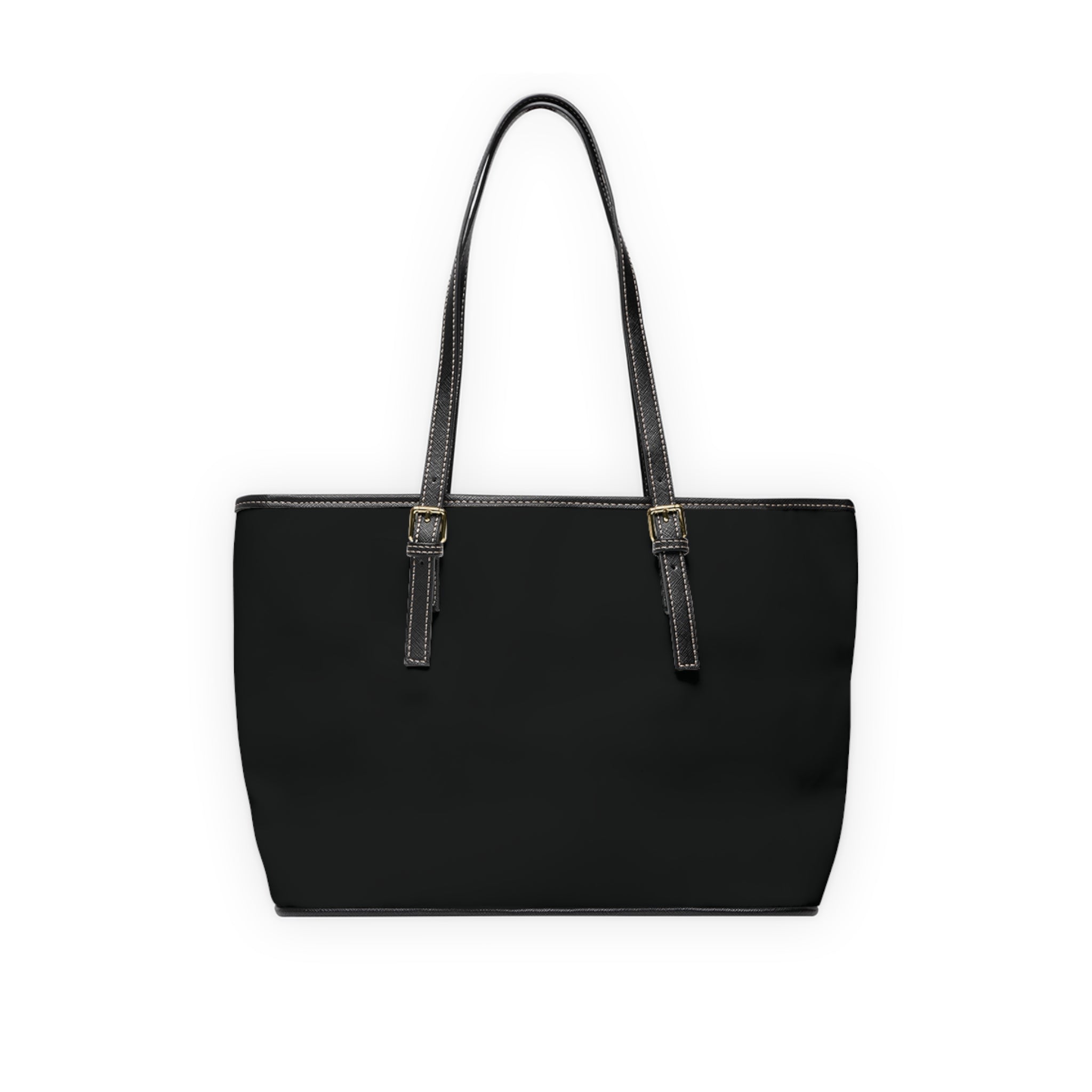 HDMX Gold logo Leather Shoulder Bag