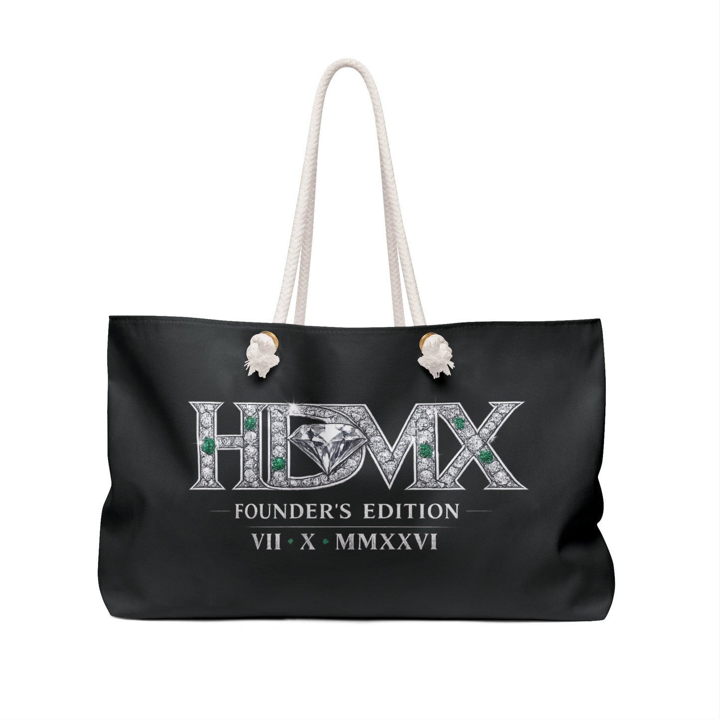 Founder's Edition HDMX Weekender Bag — Roman Date Travel Tote