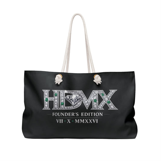 Founder's Edition HDMX Weekender Bag — Roman Date Travel Tote