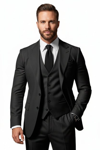 New Mens Three-piece Business Suit