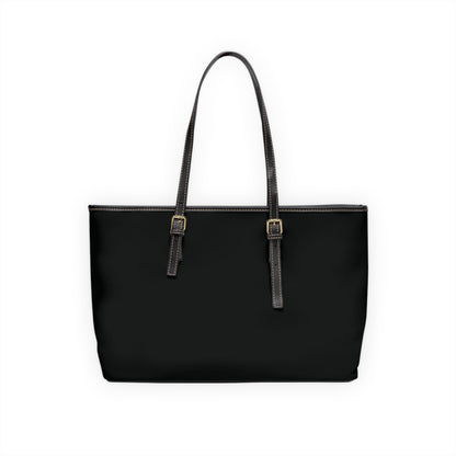 HDMX Gold logo Leather Shoulder Bag