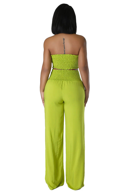 2 PC Bandeau Pants Set {Tall Girl Friendly}