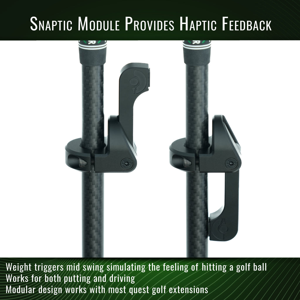 DriVR Elite - Adjustable VR Weighted Golf Club Handle Accessory - Compatible with Quest 2, 3/3s, and Pro