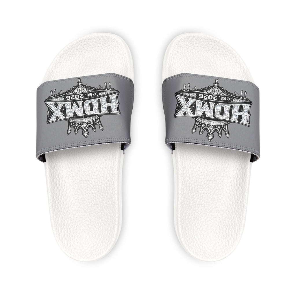 Men's Slide Sandals — HDMX Logo Removable-Strap Pool & Casual Slides