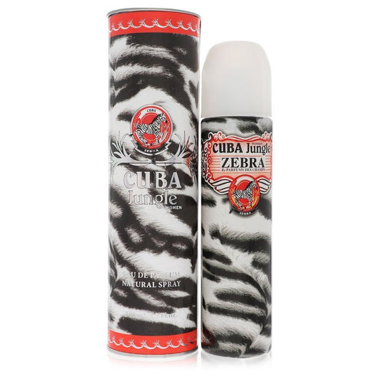 Cuba Jungle Zebra Eau de Parfum Spray 3.4 oz for Women
