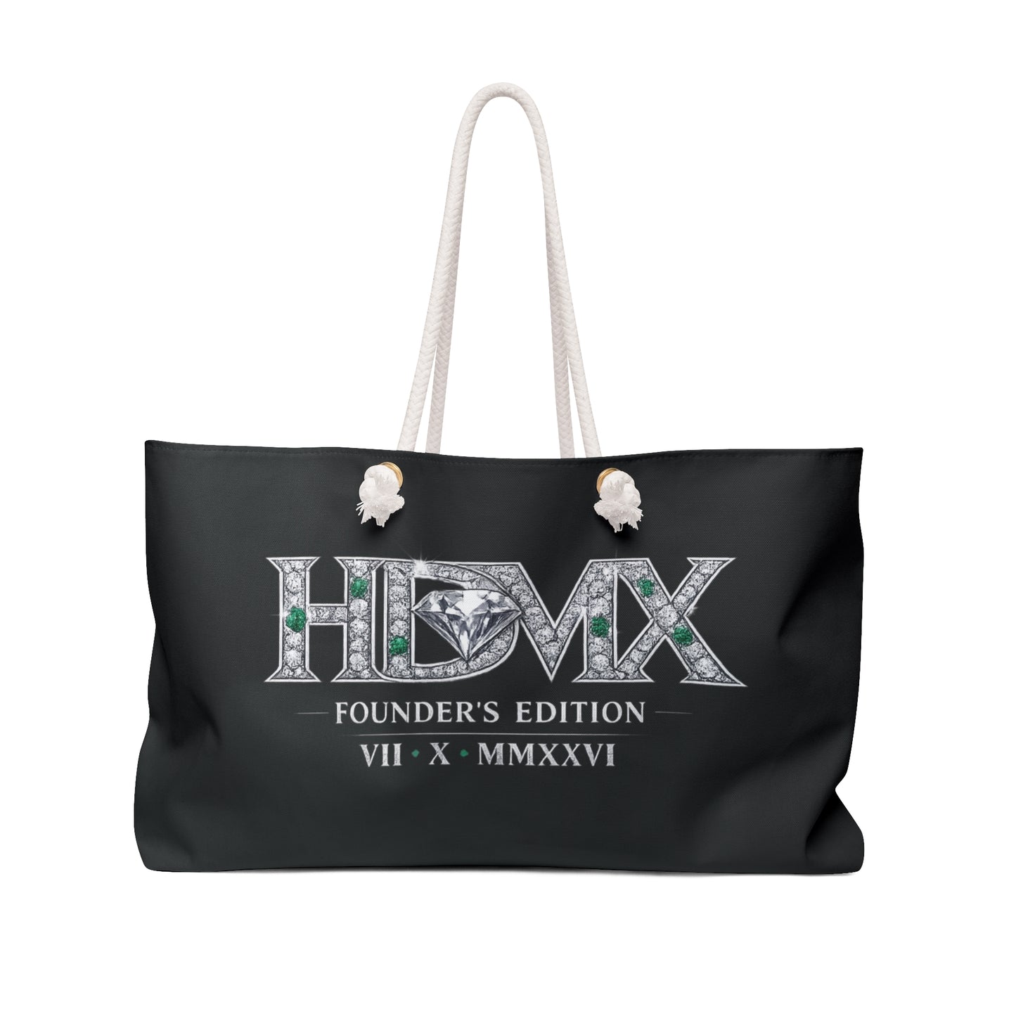 Founder's Edition HDMX Weekender Bag — Roman Date Travel Tote