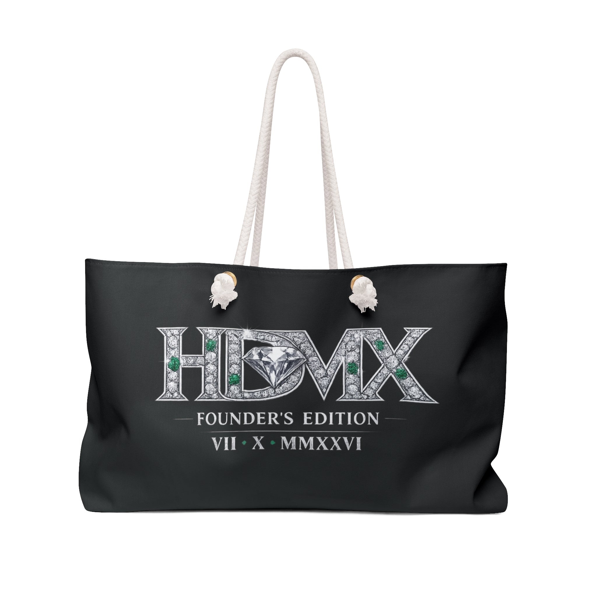 Founder's Edition HDMX Weekender Bag — Roman Date Travel Tote