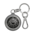 House of DMX Metal Keyring Tag — Crest Logo Keychain