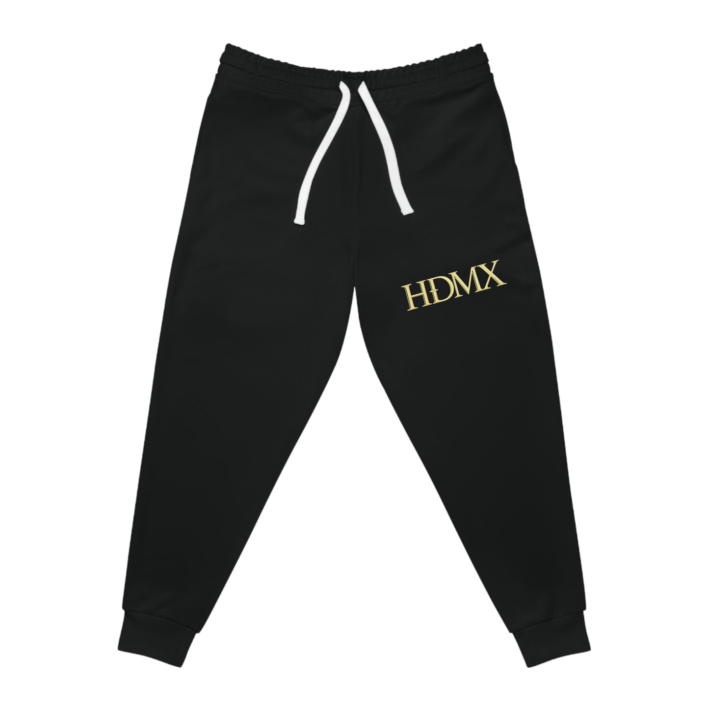HDMX Athletic Joggers — Black Logo Track Pants