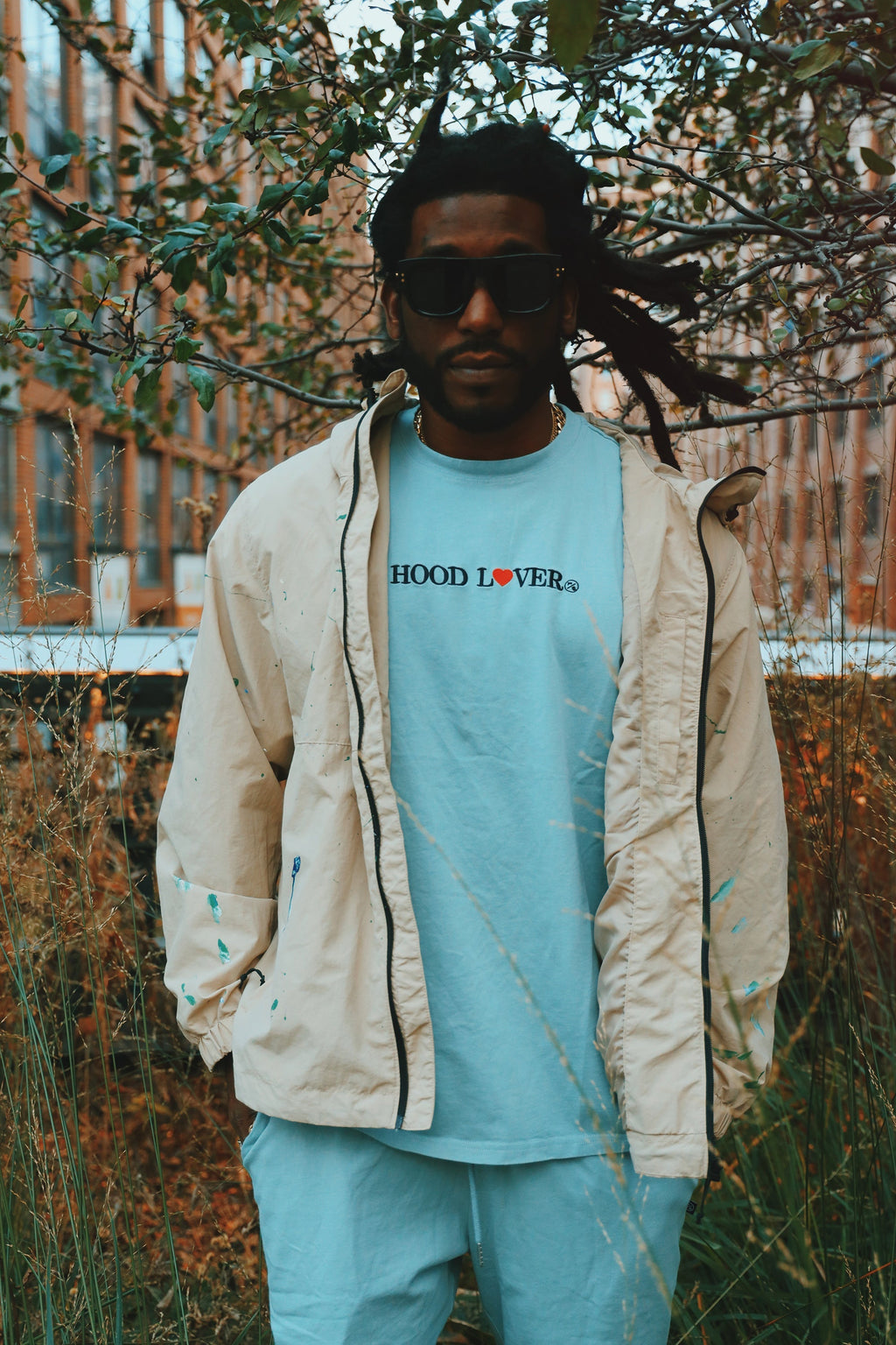 Oversized Streetwear Shorts – Hood Lover Graphic Shorts – Relaxed Fit