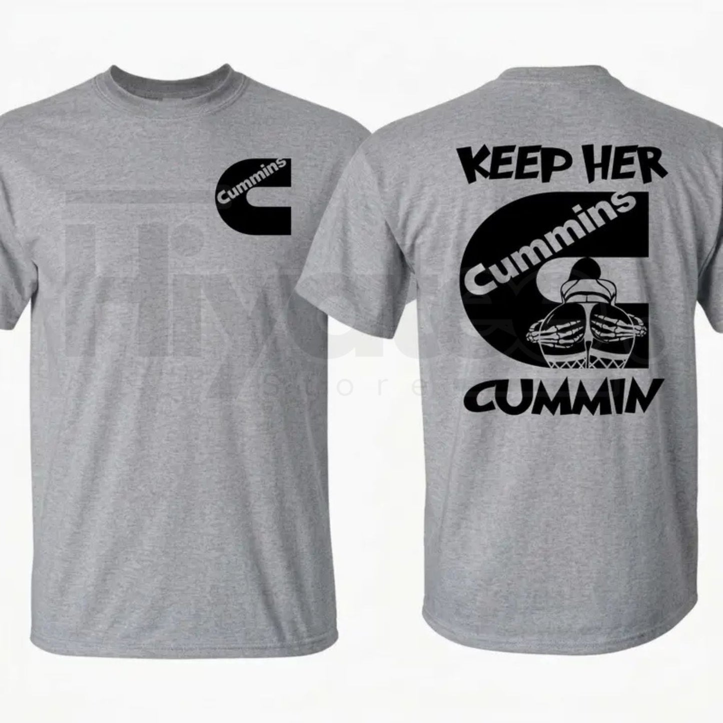 "Diesel Power" – Funny Retro Diesel Truck Streetwear Graphic Top