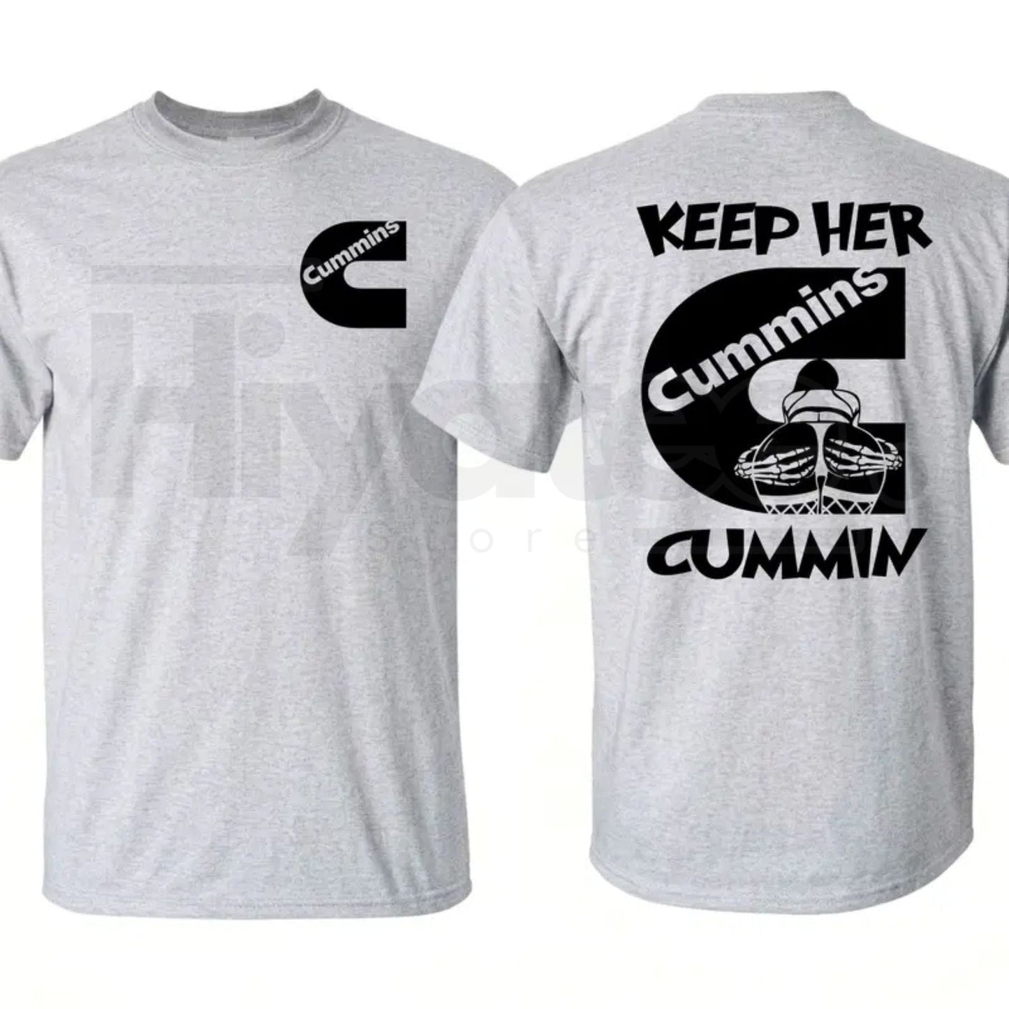 "Diesel Power" – Funny Retro Diesel Truck Streetwear Graphic Top