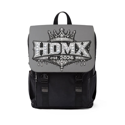 Backpack — HDMX Crown Logo "est. 2026" Casual Streetwear Backpack