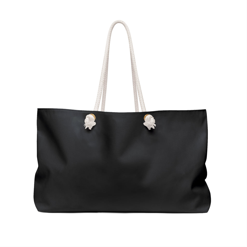 Crown & Roses Weekender Bag — 'HOME' Vintage Luxe Travel Tote