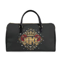 Faux Leather Travel Bag