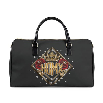 Faux Leather Travel Bag