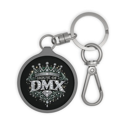 House of DMX Keychain Tag — Bling Crown Hip-Hop Fan Keyring