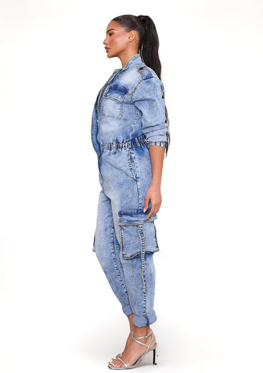 Cargo Jumpsuit