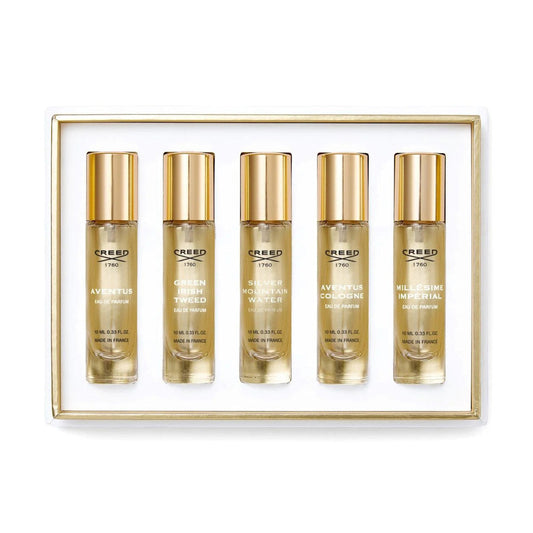 Creed 5-Piece Eau de Parfum Gift Set for Men (5 x 0.33 oz)
