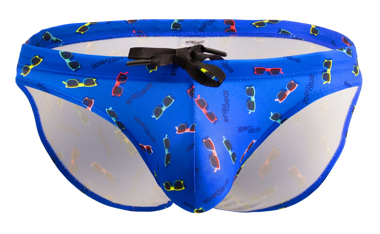ErgoWear EW1767 X4D SW Swim Briefs Color Blue