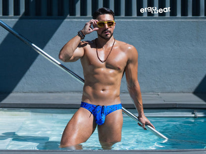 ErgoWear EW1767 X4D SW Swim Briefs Color Blue