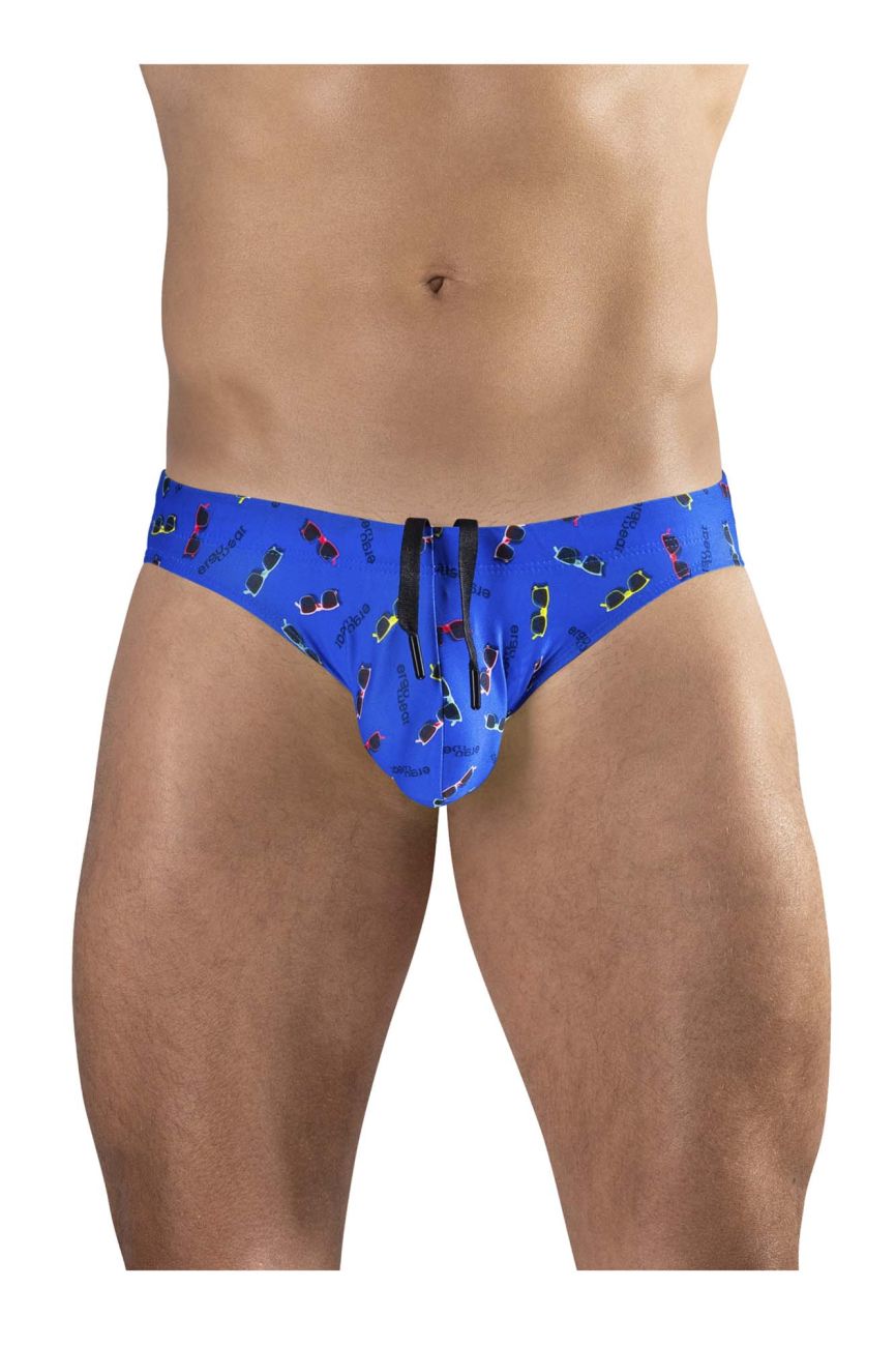 ErgoWear EW1767 X4D SW Swim Briefs Color Blue