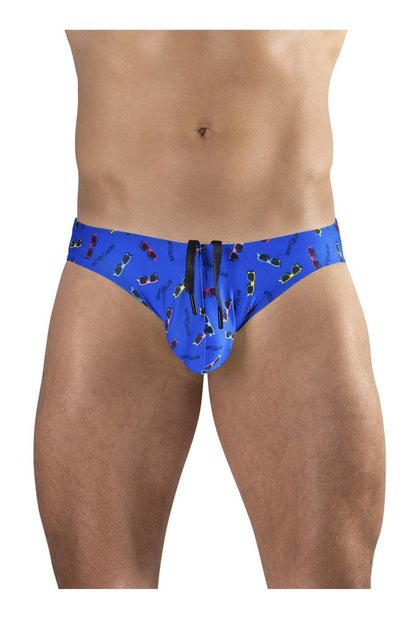 ErgoWear EW1767 X4D SW Swim Briefs Color Blue