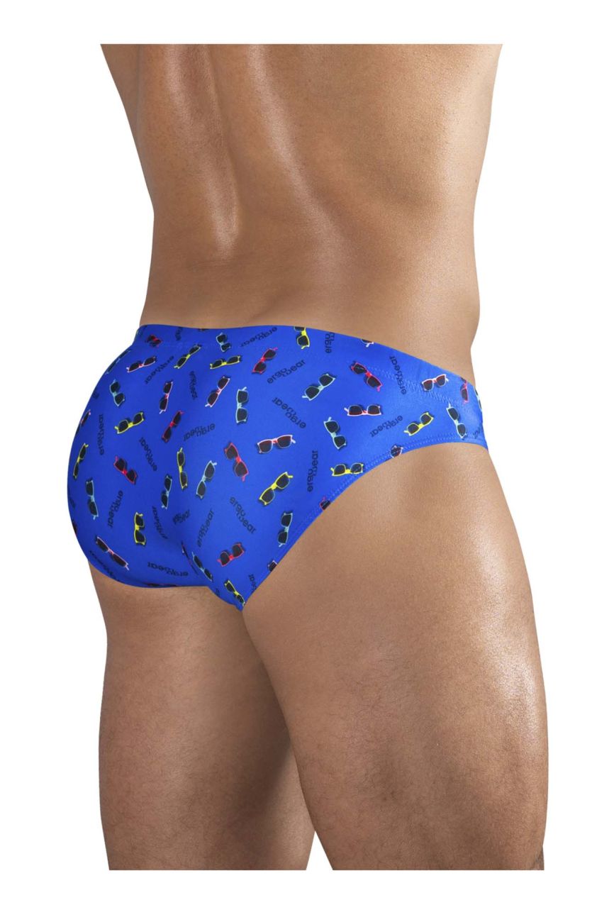 ErgoWear EW1767 X4D SW Swim Briefs Color Blue