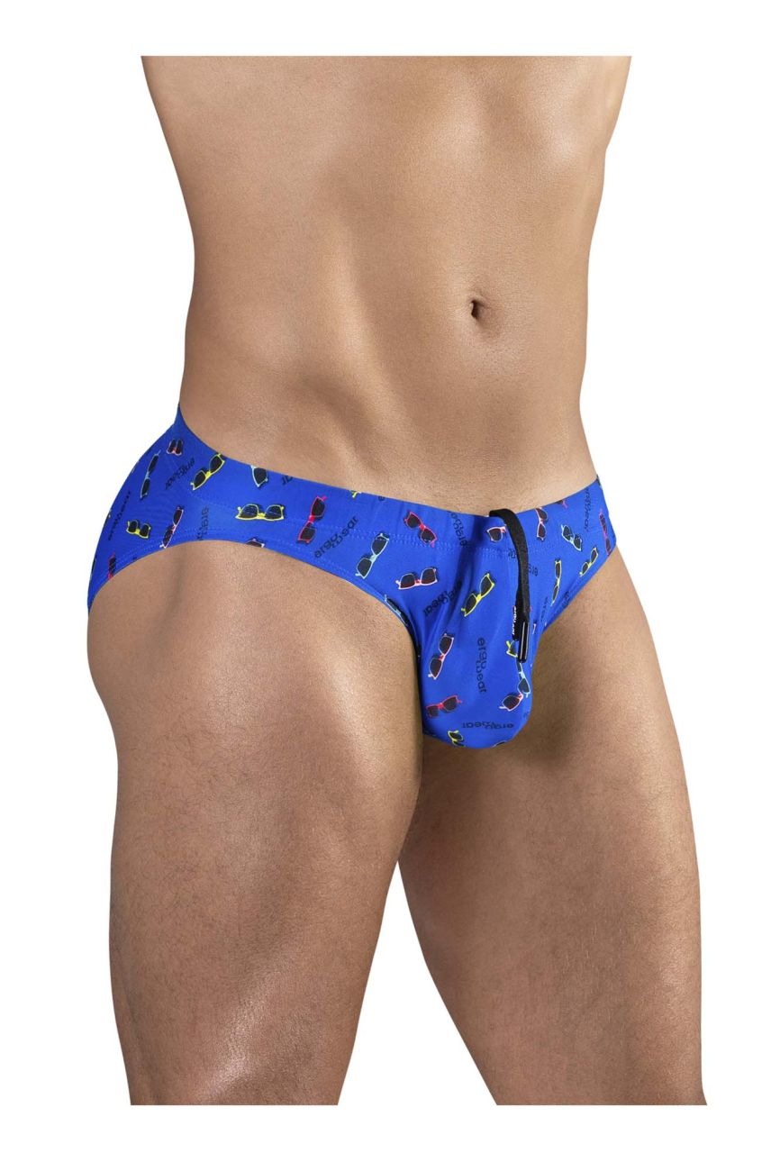 ErgoWear EW1767 X4D SW Swim Briefs Color Blue
