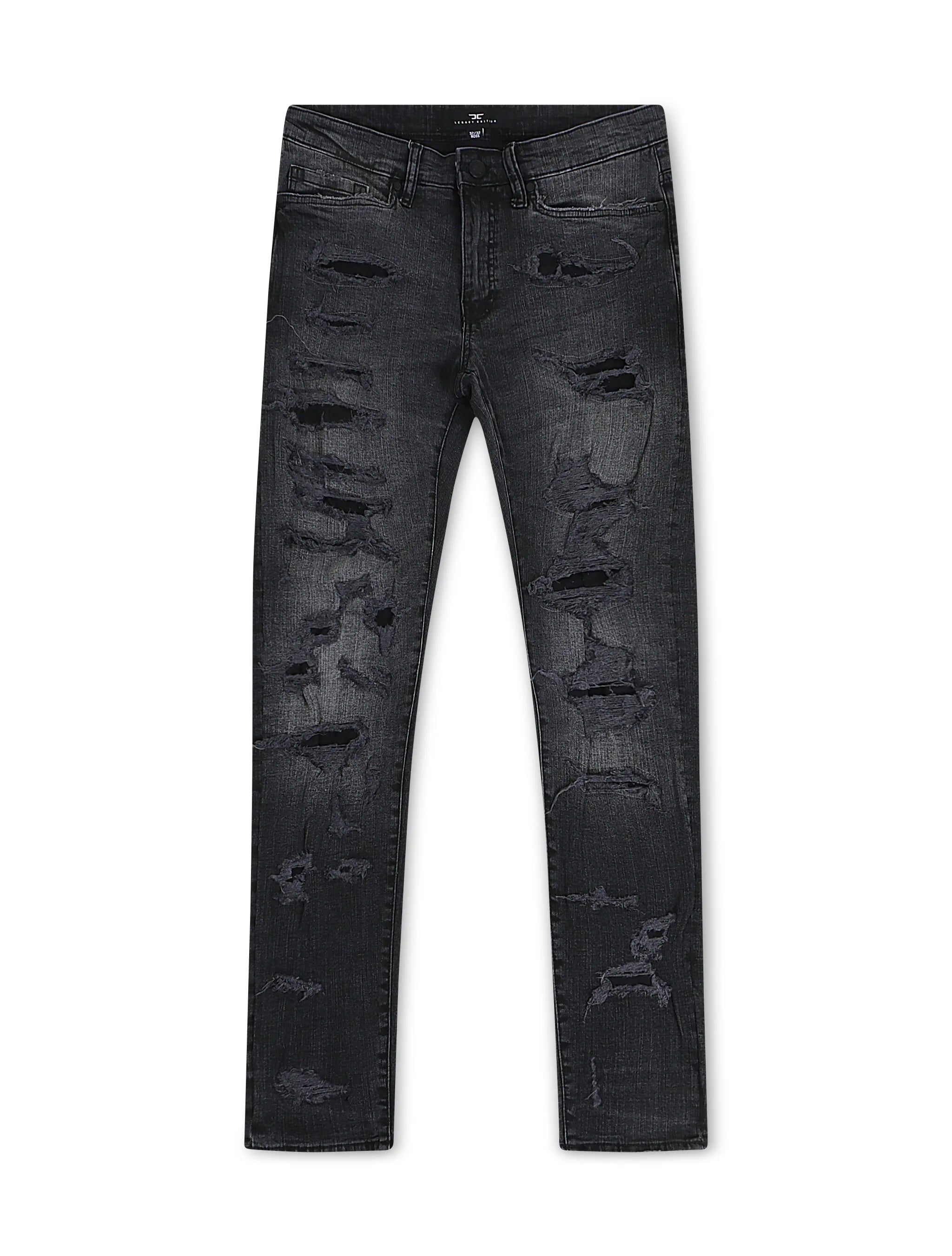 Jordan Craig Mens Vintage Washes Ross Fit  - Black Shadow