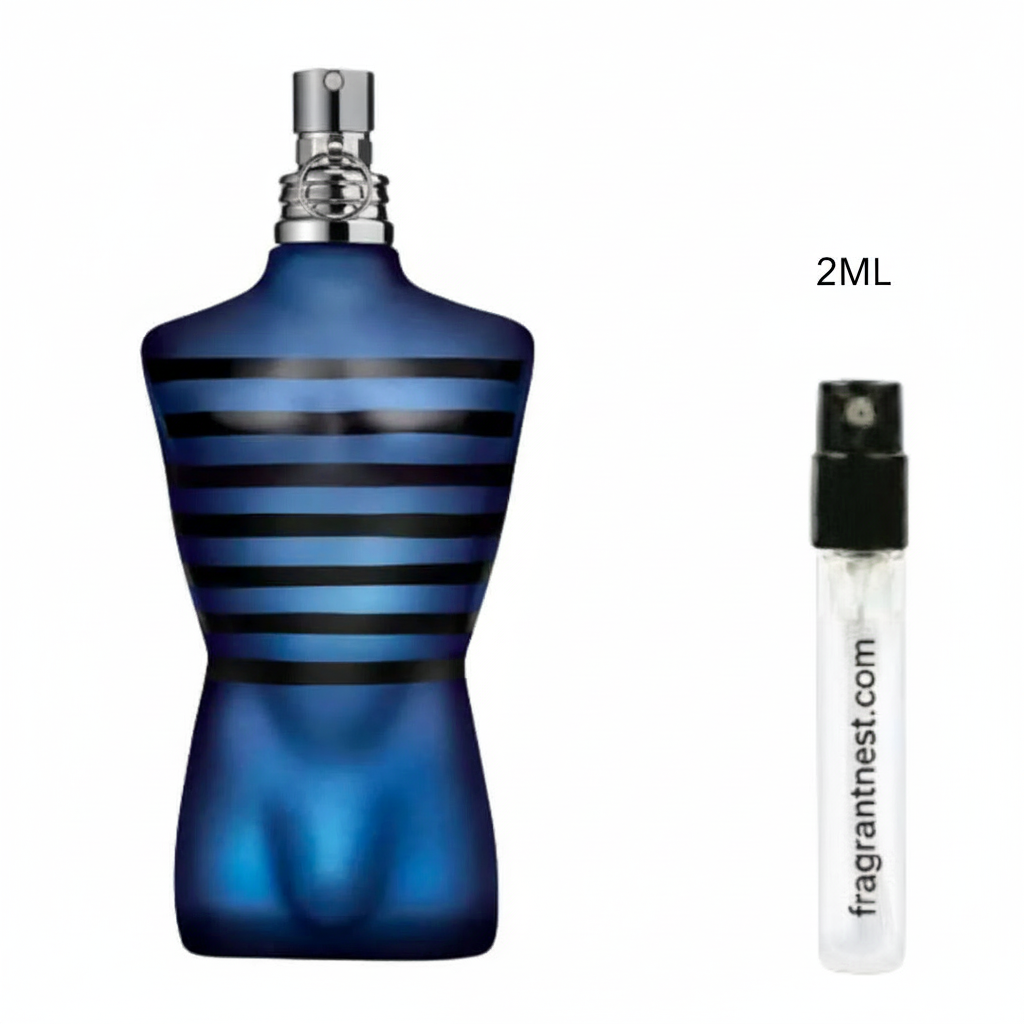 Jean Paul Gaultier Ultra Male Eau De Toilette Intense Travel Spray | Sample