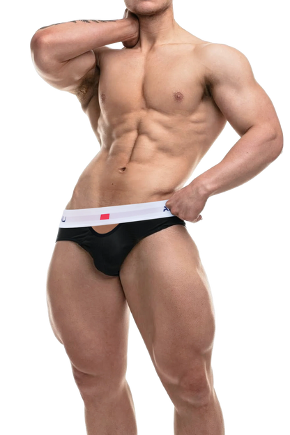 Men’s Sexy Briefs – Hollow Front & Back, Cotton Low Waist