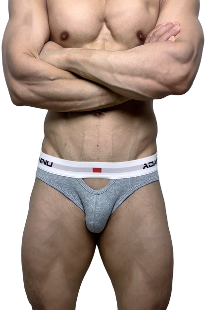 Men’s Sexy Briefs – Hollow Front & Back, Cotton Low Waist