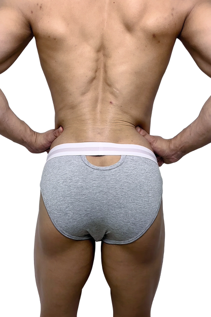 Men’s Sexy Briefs – Hollow Front & Back, Cotton Low Waist