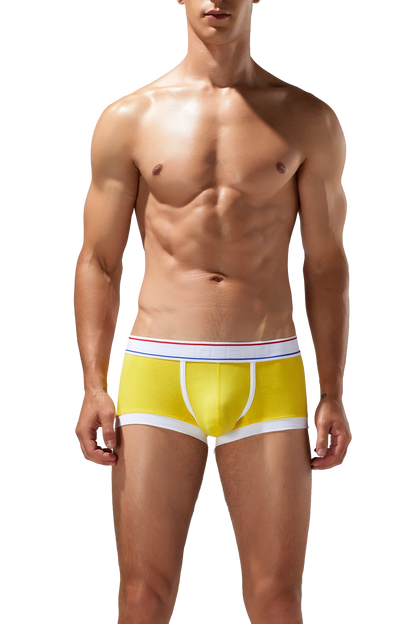 Men’s Solid Cotton Boxer Shorts – Simple & Comfortable Design