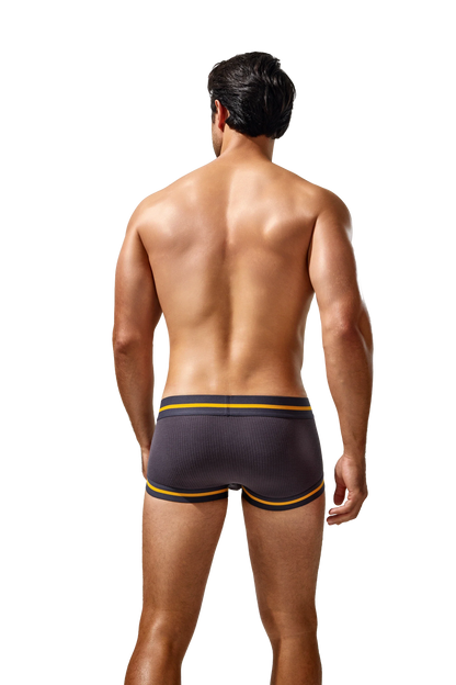 Men's Boxer Briefs , Breathable & Solid Colors