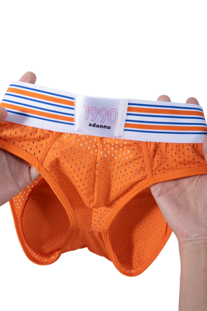 Men’s Mesh Briefs with Detachable Padding for Enhanced Shape