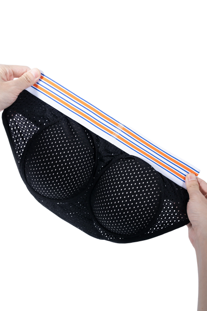Men’s Mesh Briefs with Detachable Padding for Enhanced Shape