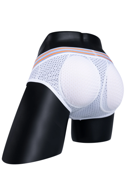 Men’s Mesh Briefs with Detachable Padding for Enhanced Shape