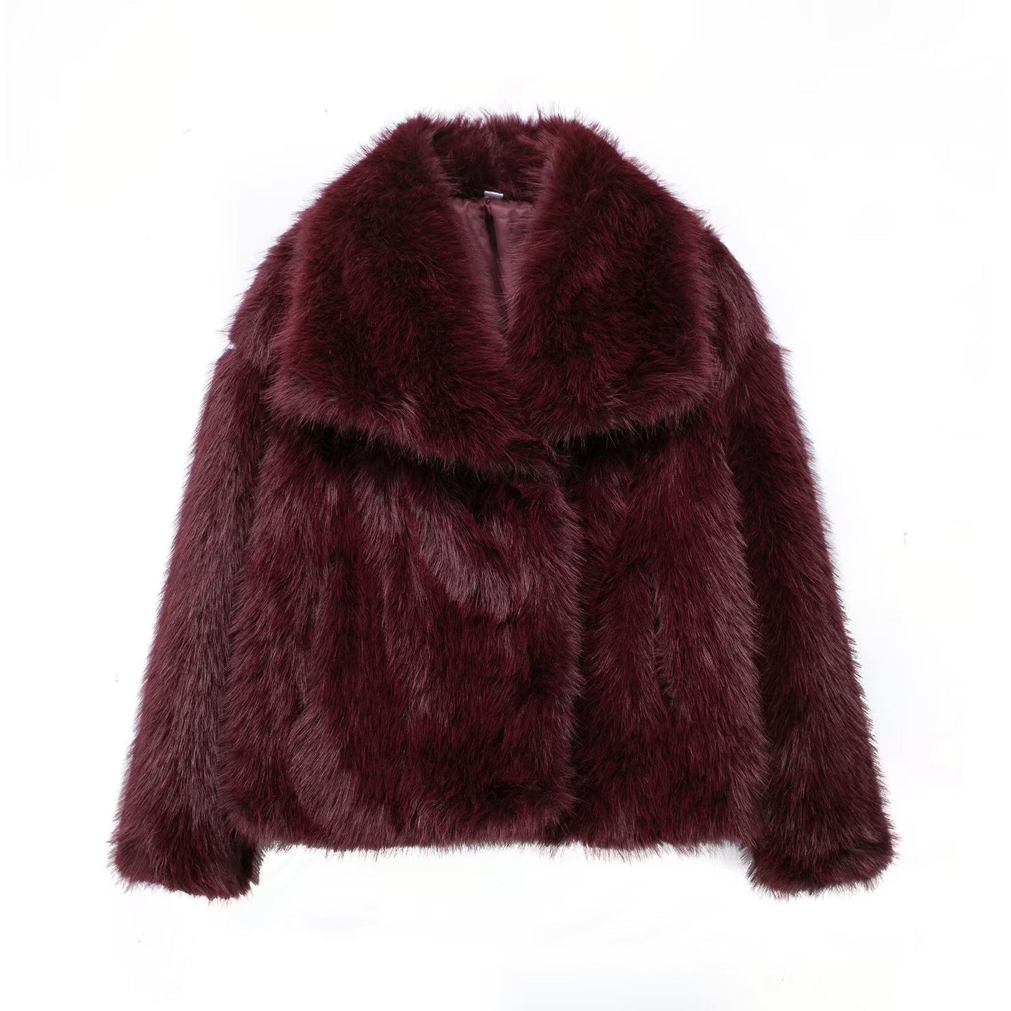 Women's Thick Lamb Wool Thickened Winter Furry Coats