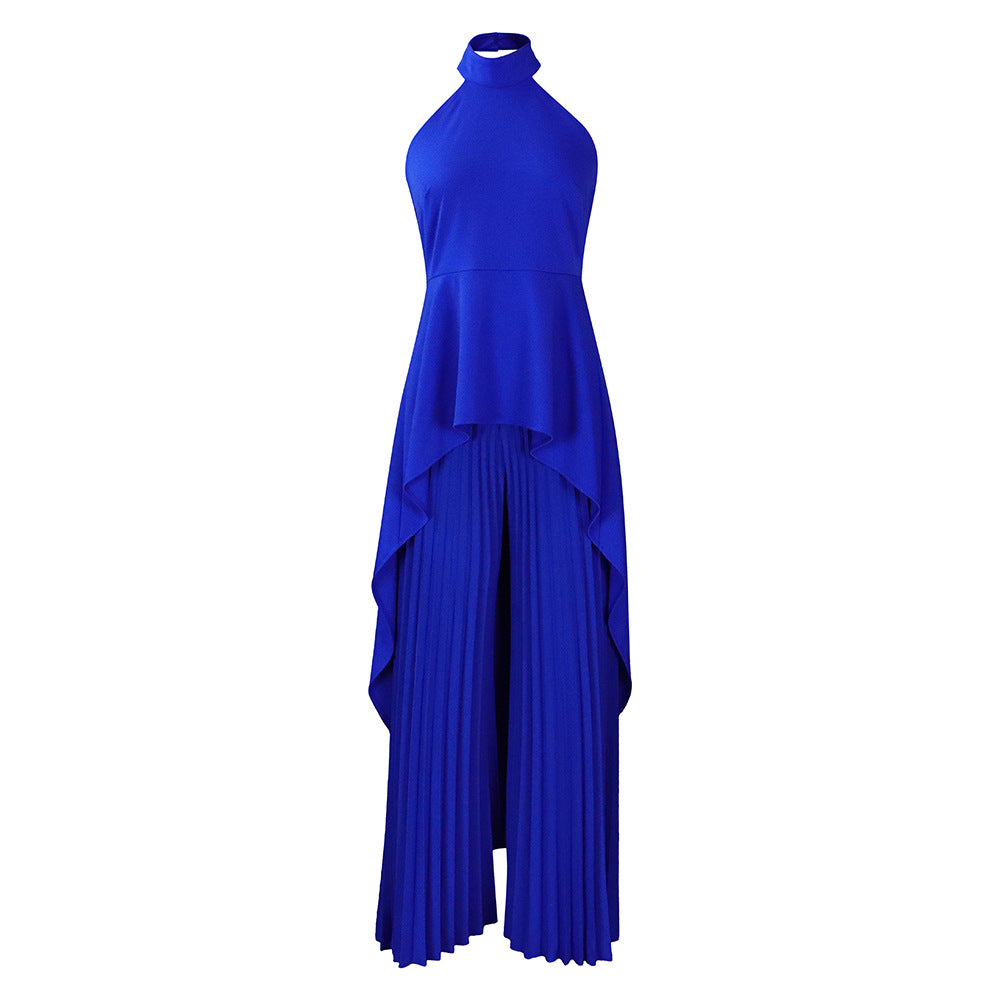 Women's Unique Pretty Sleeveless Irregular Two-piece Pants